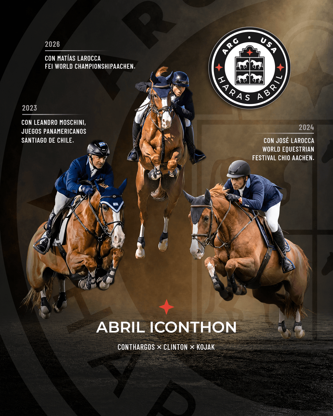 Abril Iconthon llega a los World Equestrian Games Aachen 2026