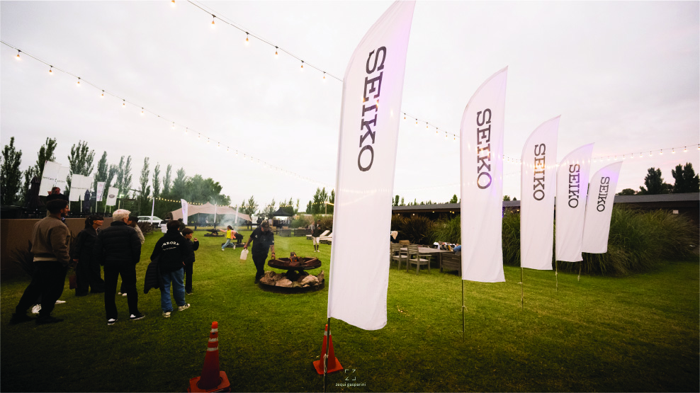 Ambiente de sponsors en el evento