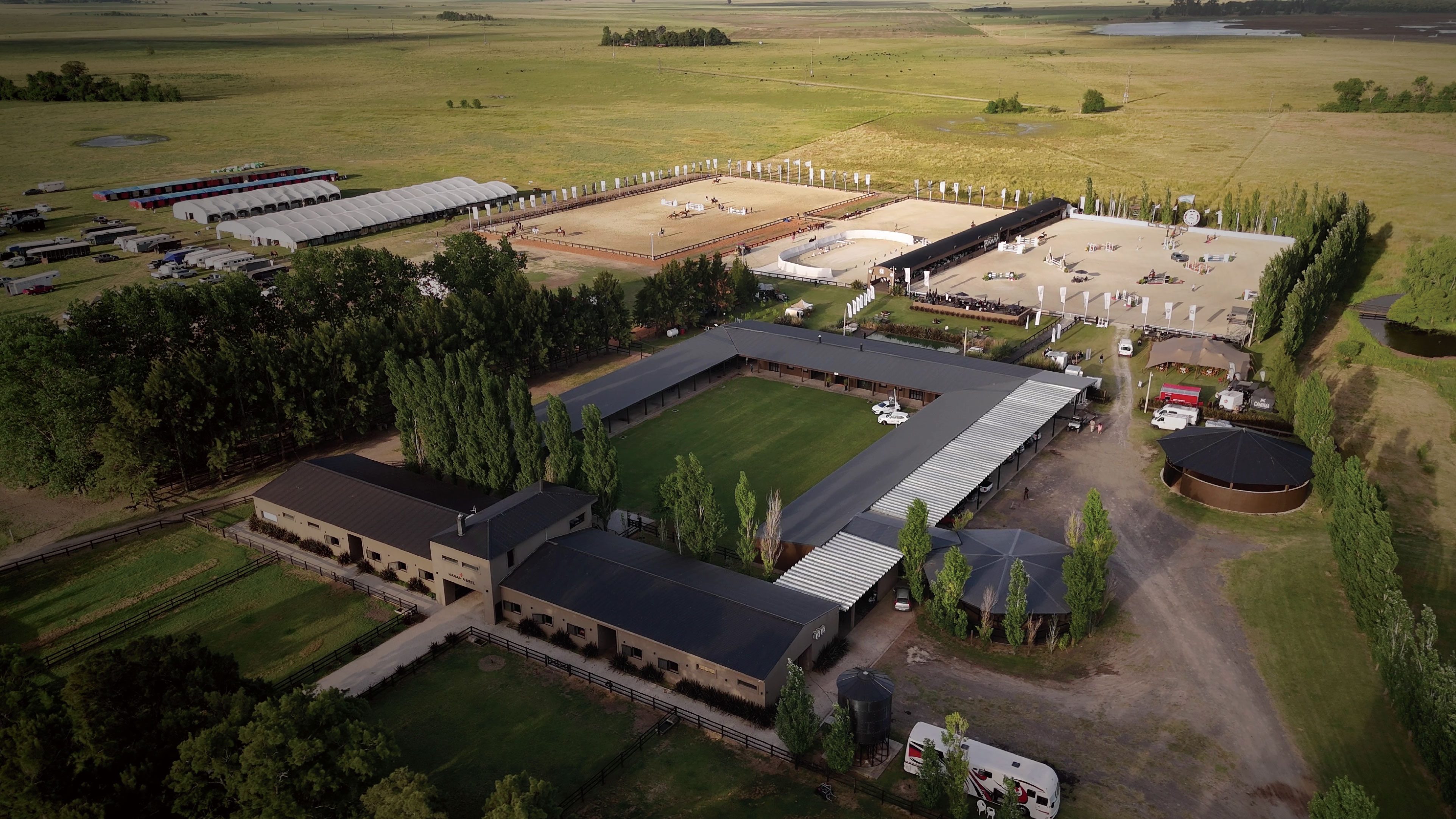 Vista aérea — Haras Abril